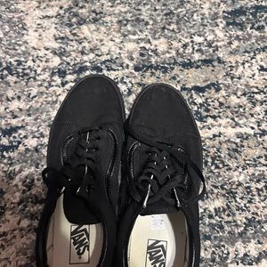 Vans Black shoes. Size 12